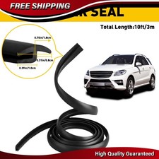 10FT Rubber Seal Weather Strip Door Window Lock Trunk Hood Edge Trim for Car SUV