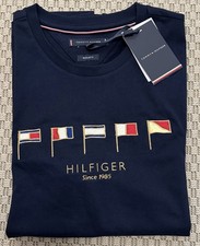 Image of Tommy Hilfiger Men's Navy T-Shirt XXL