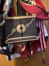 Yanfei Genshin Impact Cosplay Anime Costume Wig Full Set