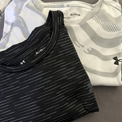 REDUCED!! TWO new Under Armour Mens t shirts.  XL Loose Fit.  