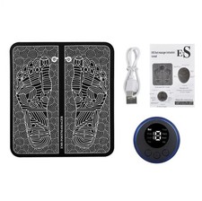 19 Level EMS Electric Foot Massager Pad Muscle Stimulator Blood Circulation Mat