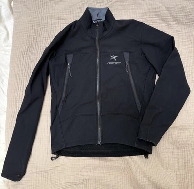 Arc'teryx Gamma Black Softshell Full-Zip Jacket Men’s - Small - Image 1 of 4