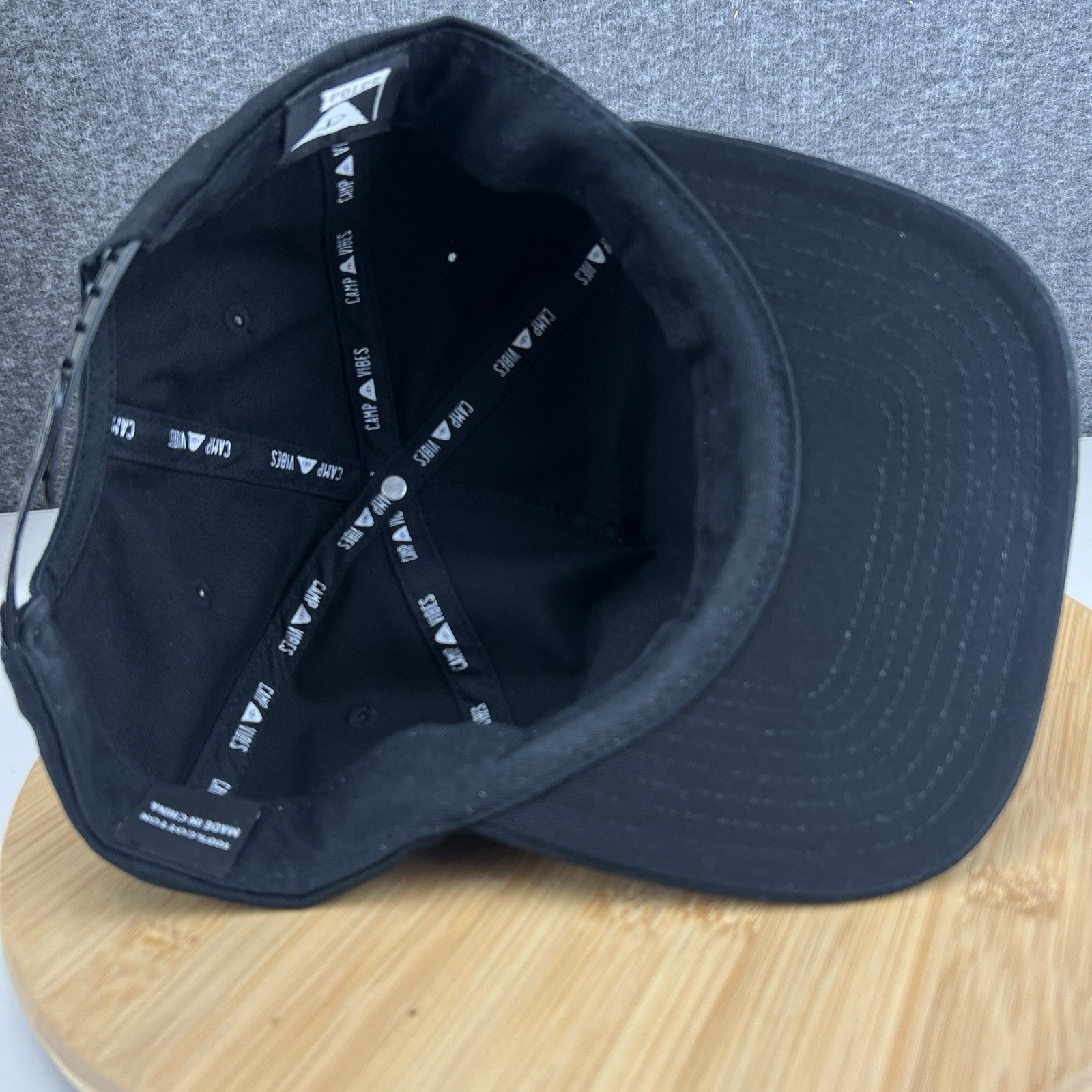 Rainier X Poler Stuff Hat Cap Snapback OSFM Black… - image 9