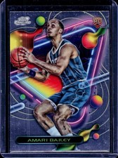 Basketball Topps 2023-24 Topps Chrome Cosmic #186 Amari Bailey Charlotte Hornets
