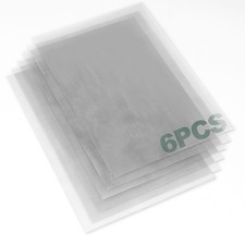 6PCS 304 Stainless Steel Wire Mesh Screen, 1mm Hole 20 Mesh, No Rust and Stur...