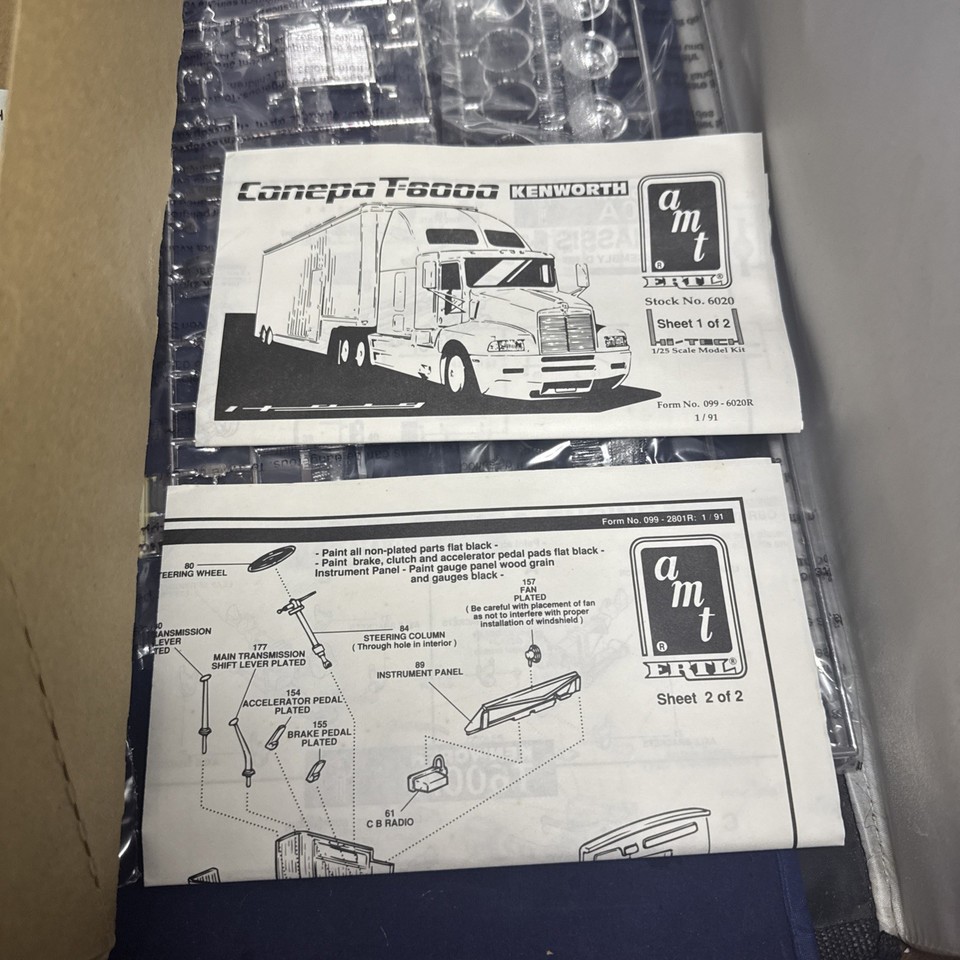 Canepa Kenworth T600A Plastic odel Kit | Guateala Digital Canepa Kenworth T600A Plastic odel Kit | Guateala Digital