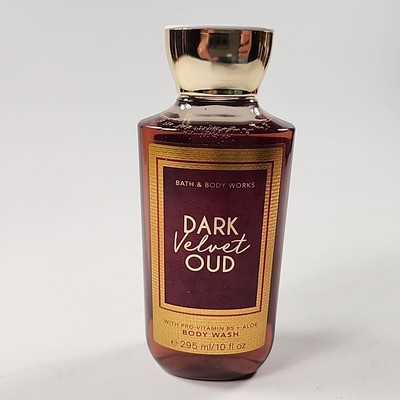 Bath & Body Works - Dark Velvet OUD Body Wash Gel 10 Oz - New