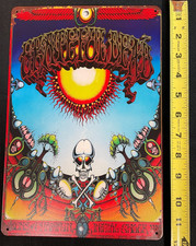 Grateful Dead: “Aoxomoxoa” Metal Sign  (8" x 12") EXCELLENT CONDITION