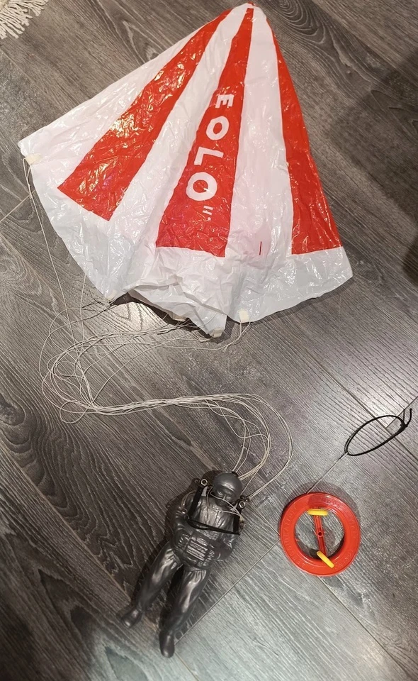 Cerf-volant parachutiste années 60 - EOLO II Aerogiocattoli - Photo 2/4