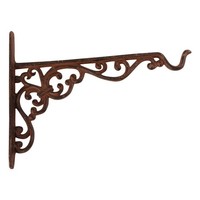 Esschert Design Haken M FüR Hanging Basket Braun - Gusseisen