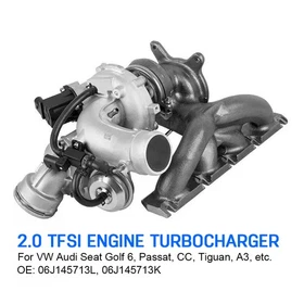 06J145713K Turbolader Für VW Golf VI Passat CC Tiguan Audi A3 2.0 TFSI Seat 2.0L