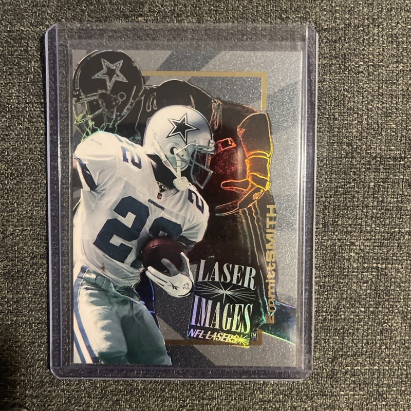 1996 NFL Lasers Emmitt Smith Cowboys I-6