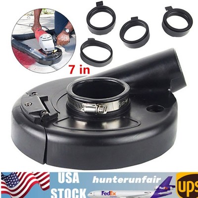 Universal Surface,Angle Grinder Dust Shroud 7 Inch - Dust Cover Collector