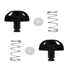 2-Pack Coffee Replacement Brew Basket Spring Loaded Stopper large, as pic