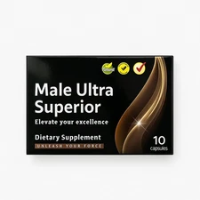 Male Ultra Stamina Enhancement Performance Supplement - NEW LOOK  10 Capsules
