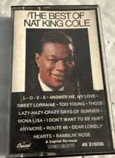The Best of Nat King Cole Cassette Tape