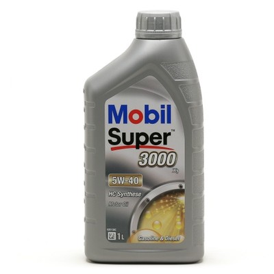 Mobil Super 3000 X1 5W-40 Motoröl 1l Flasche