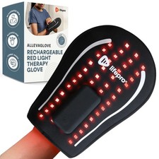 Red Light Therapy Glove  Foot Wrap - 660nm  850nm, Auto Shut-Off Timer