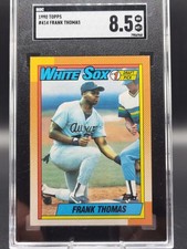 1990 Topps Baseball, Frank Thomas ROOKIE #414, SGC 8.5, Whitesox