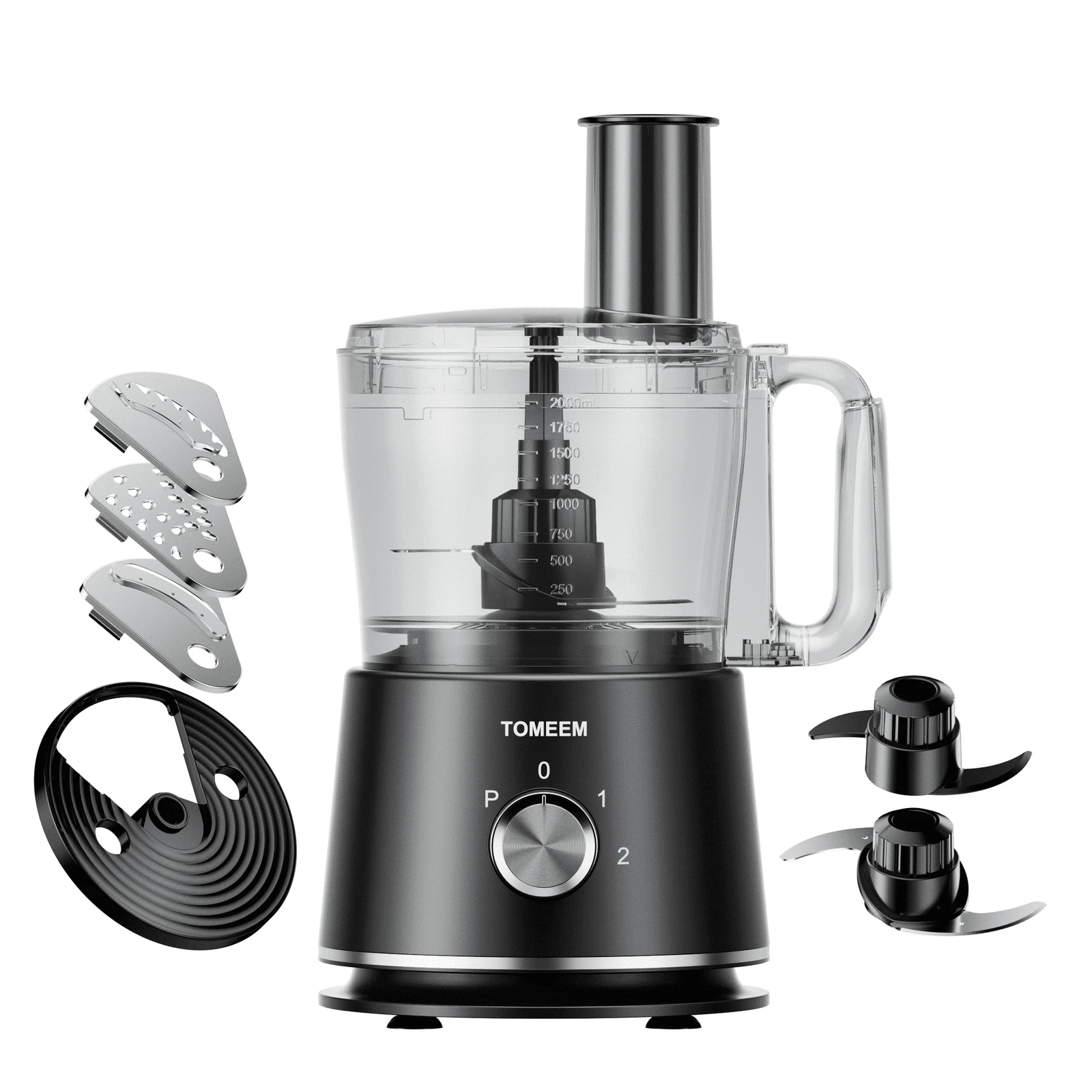 Tomeem Food Processor 600W, 12 Cup, Chop, Puree, Slice, Shred & Knead Dough
Opens in a new window or