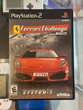 Ferrari Challenge Trofeo Pirelli (Sony PlayStation 2, PS2, 2008) CIB, Manual