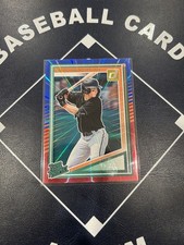 2025 Panini Donruss Rated Prospects Vance Honeycutt #161 Red and Blue Laser (RC)
