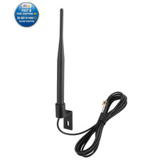 Outdoor Dual Band Wifi Antenna 2.4Ghz 5Ghz 5.8Ghz 5Dbi RP-SMA Male Antenna for W