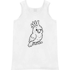'Happy Cockatoo' Adult Vest / Tank Top AV057077