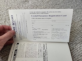 3D Baseball (Sega Saturn, 1996), Complete CIB W/ Registration Card 