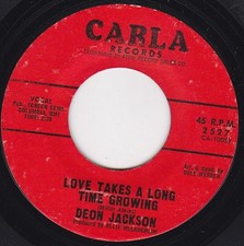Deon Jackson - Love Takes A Long Time Growing / Hush Little Baby (7