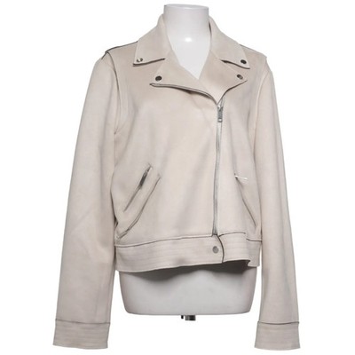 Camaïeu, Bikerjacke, Damen, Größe: S, Beige, Einfarbig #bAA