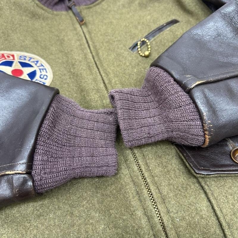 Buzz Rickson's Flight Instructor Wool Jacket Khak… - image 8