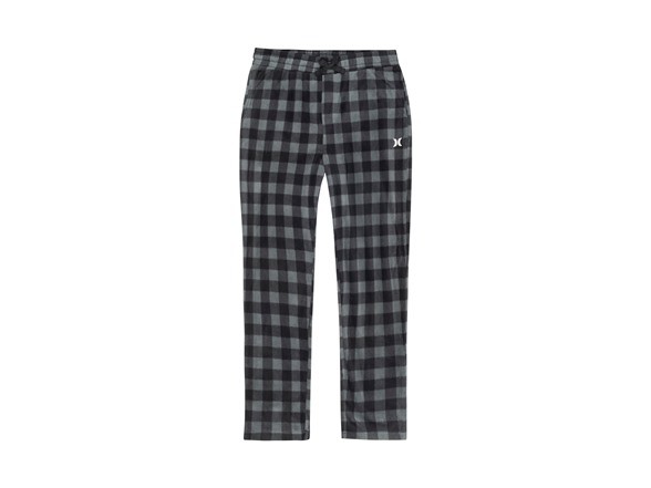 ФЛИСОВЫЕ БРЮКИ HURLEY MENS COZY LOUNGE 40-42 - РАЗМЕР МУЖСКОЙ XL - СЕРЫЙЧЕРНЫЙ 6190₽