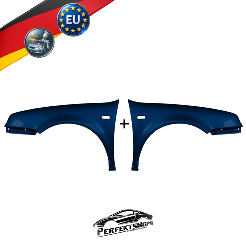 Kotflügel VW Golf IV 4 LA5G Links + Rechts 97-06 Neu Lackiert - Afbeelding 1 van 7