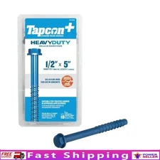 Heavy Duty Concrete Anchors Steel Phillips Head Fasteners Solid Brick Block New