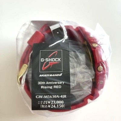 Near Mint]G-Shock 30th Anniversary Rising Red GW-M5630A new in box