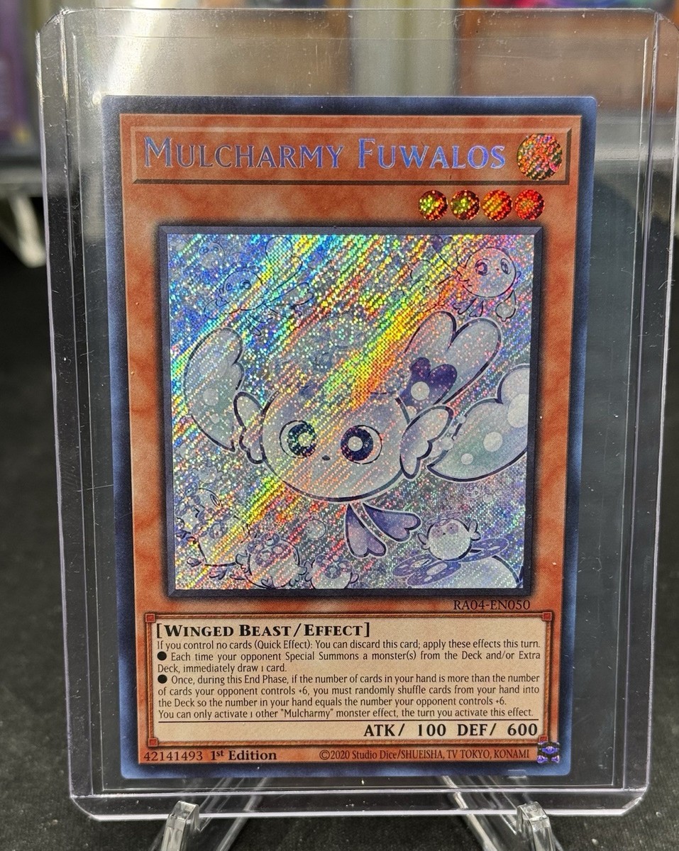 Mulcharmy Fuwalos 1st Edition シークレット Mulcharmy Fuwalos ROTA-EN024 Rage of the Abyss 1st Edition