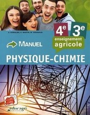 Physique-Chimie 4e/3e enseignement agricole | Livre | état très bon