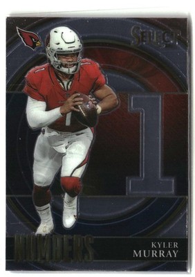2021 Panini Select #SN-6 Kyler Murray Select Numbers