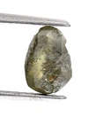 GREEN UNCUT DIAMOND ROUGH DIAMOND NATURAL IRREGULAR DIAMOND 1.37 TCW