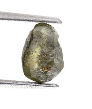 GREEN UNCUT DIAMOND ROUGH DIAMOND NATURAL IRREGULAR DIAMOND 1.37 TCW