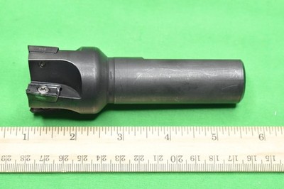Dorian E90-150-AP16-100 1.5'' Indexable Milling Cutter 1'' Shank 4FL Positive 90°