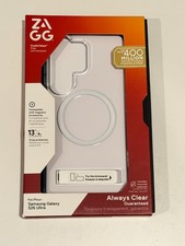 ZAGG Crystal Palace Snap Case w/ Kickstand for Samsung Galaxy S26 Ultra - Clear