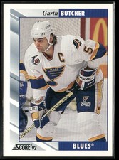 1992-93 Score #65 Garth Butcher