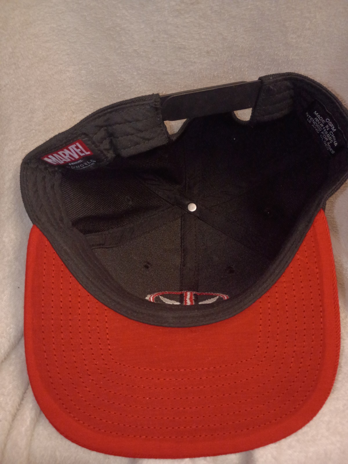 Marvel DEADPOOL Hat Snapback Baseball Cap Flat Bi… - image 3