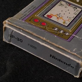 JUNK, Nintendo Game & Watch Snoopy Tennis SP-30 Wide Screen Boxed - Sound Works