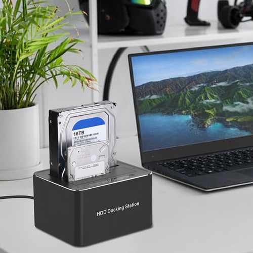 Hard Drive Dock 2.5 Inch 3.5 Inch Hard Drive Base SSD Dock - 第 8/10 張圖片