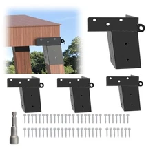 Deer Blind Brackets 4x4 Heavy Duty Elevator Bracket Outdoor Compound Angle 