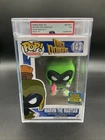 F5 Funko Pop SDCC Exclusive MARVIN THE MARTIAN Duck Dodgers LE 1000. PSA Graded.