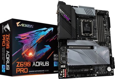 GIGABYTE Z690 AORUS Pro Mainboard Intel Sockel 1700 Intel Z690 DDR5 USB-C M.2